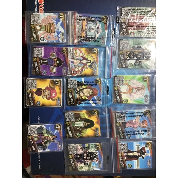 Thẻ One Pice mùa truy nã Toonies