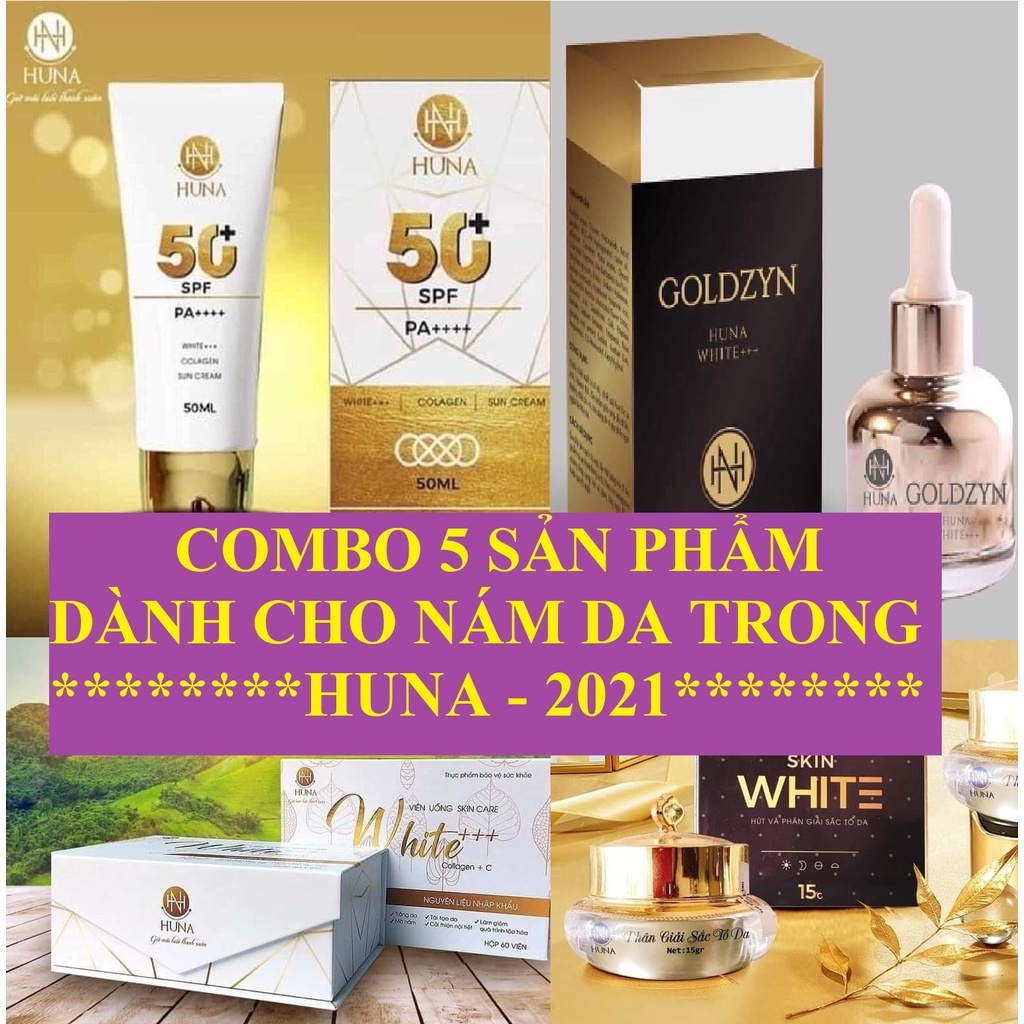 COMBO NÁM DA 5 sp White++ Chính hãng từ Công ty