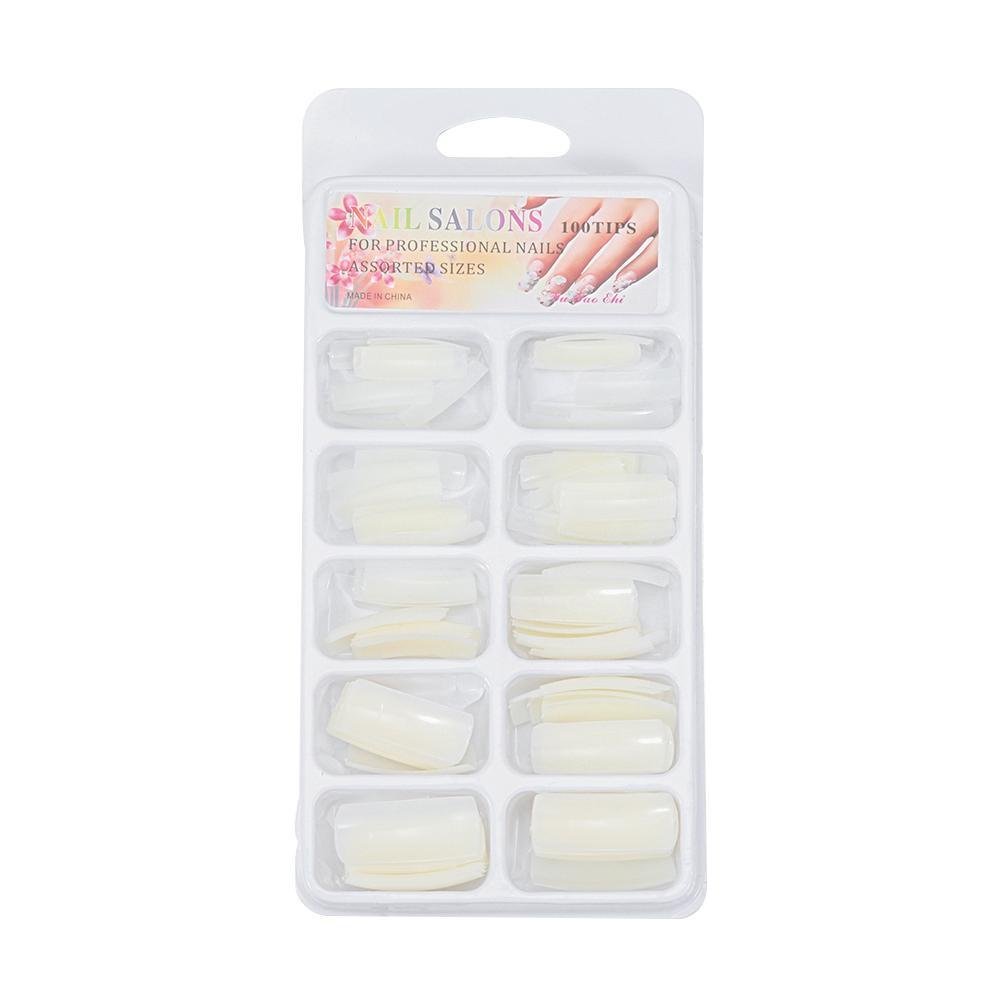 Bộ Móng Tay Giả Kiểu Pháp Trang Trí Nghệ Thuật