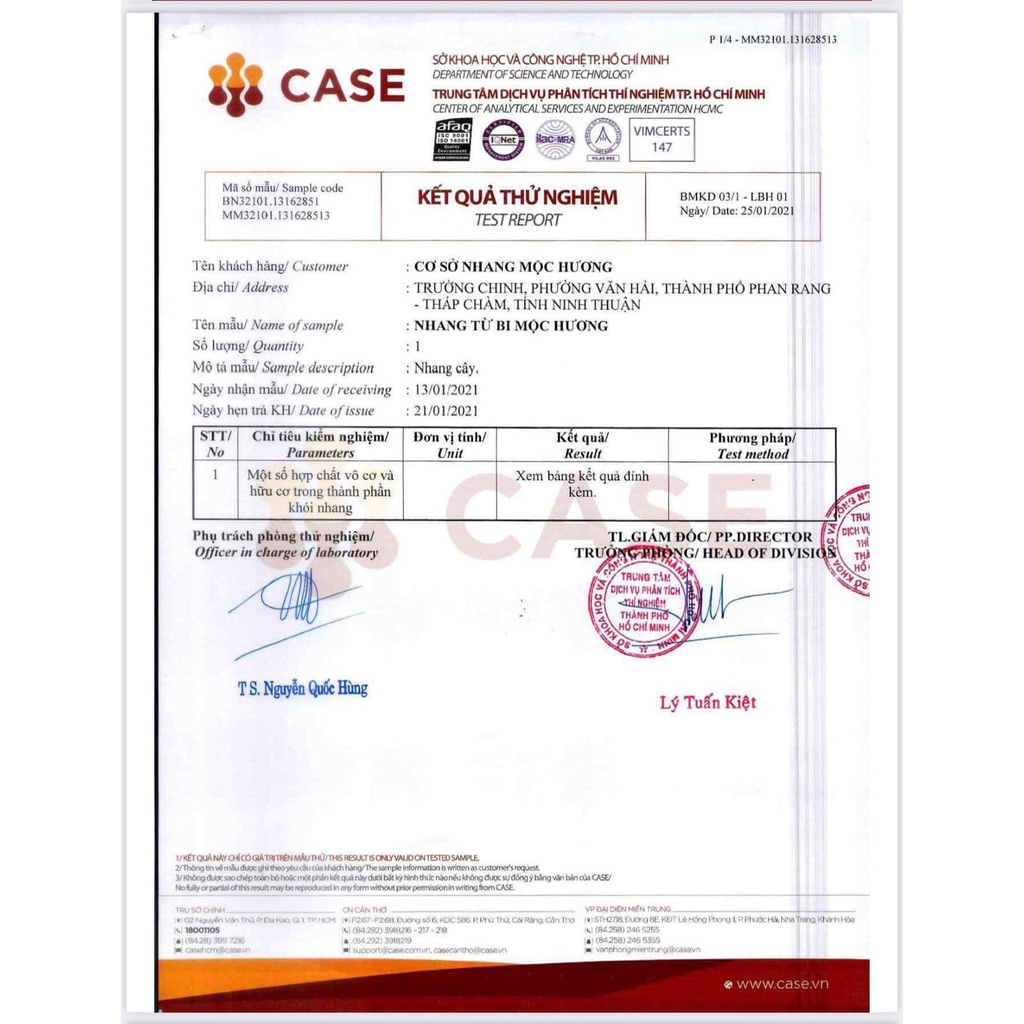 Nhang sạch Mộc Hương 30cm - 100% từ thiên nhiên Hương Từ Bi