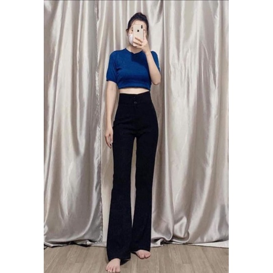 Quần Legging Ống Loe Siêu Hack Dáng Hot | BigBuy360 - bigbuy360.vn