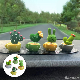 Set 4 mô hình cây xương rồng mini trang trí bàn làm việc dễ thương