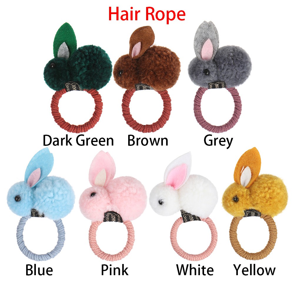 Kẹp tóc/ Băng đô/ Dây buộc tóc đàn hồi nhiều màu sắc tùy chọn xinh xắn dành cho nữ