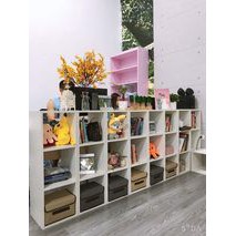 Kệ Đa Năng Kệ Gỗ Tổ Ong Nhiều Tầng Lắp Ghép Tiện Dụng Hương Anh Decor