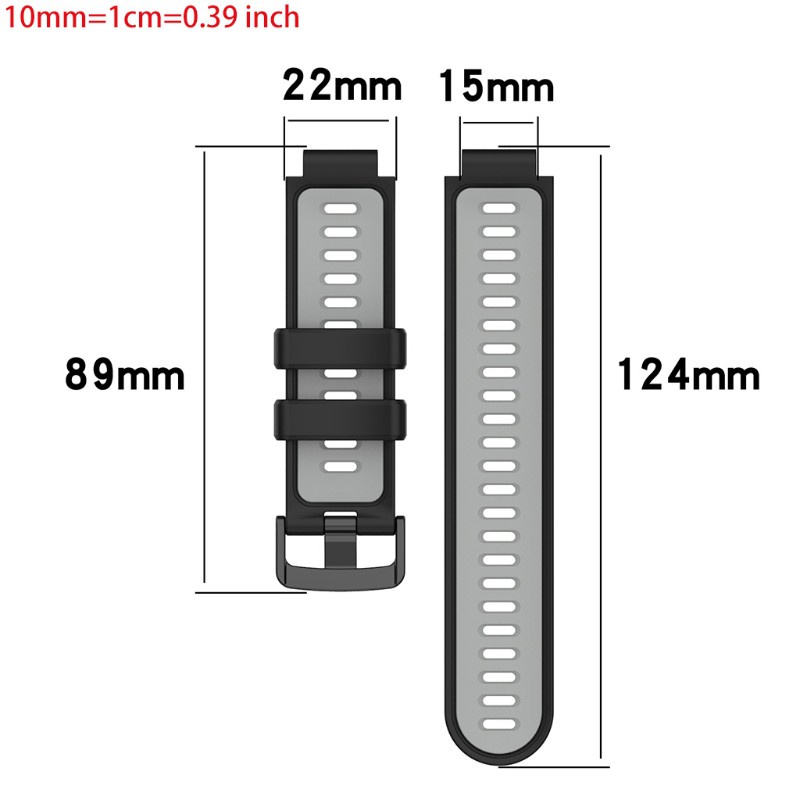 Dây Đeo 22mm Cho Forerunner 735xt / 220 / 230 / 235 / 620 / 630