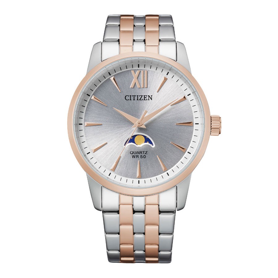 Đồng Hồ Nam Citizen Dây Thép Không Gỉ AK5006-58A - Mặt Trắng