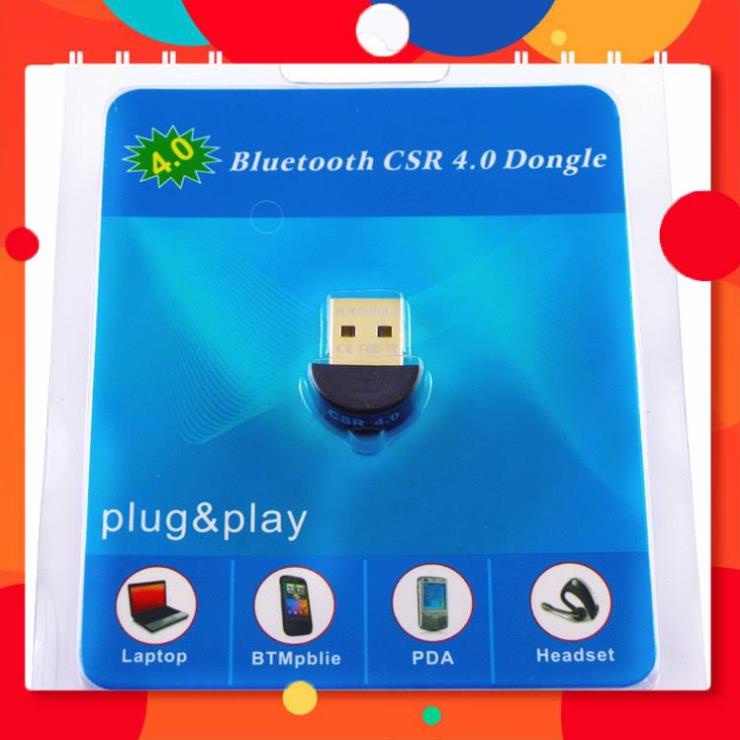 USB Bluetooth Dongle 5.0 HJX 001 giúp máy tính bàn, máy tính cây Laptop thu phát sóng bluetooth ARIGATOVN