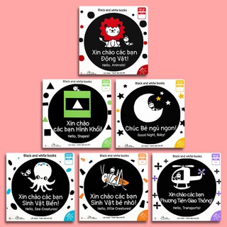 Sách Ehon -  Song Ngữ Kích Thích Thị Giác Cho Bé 0-3 tuổi