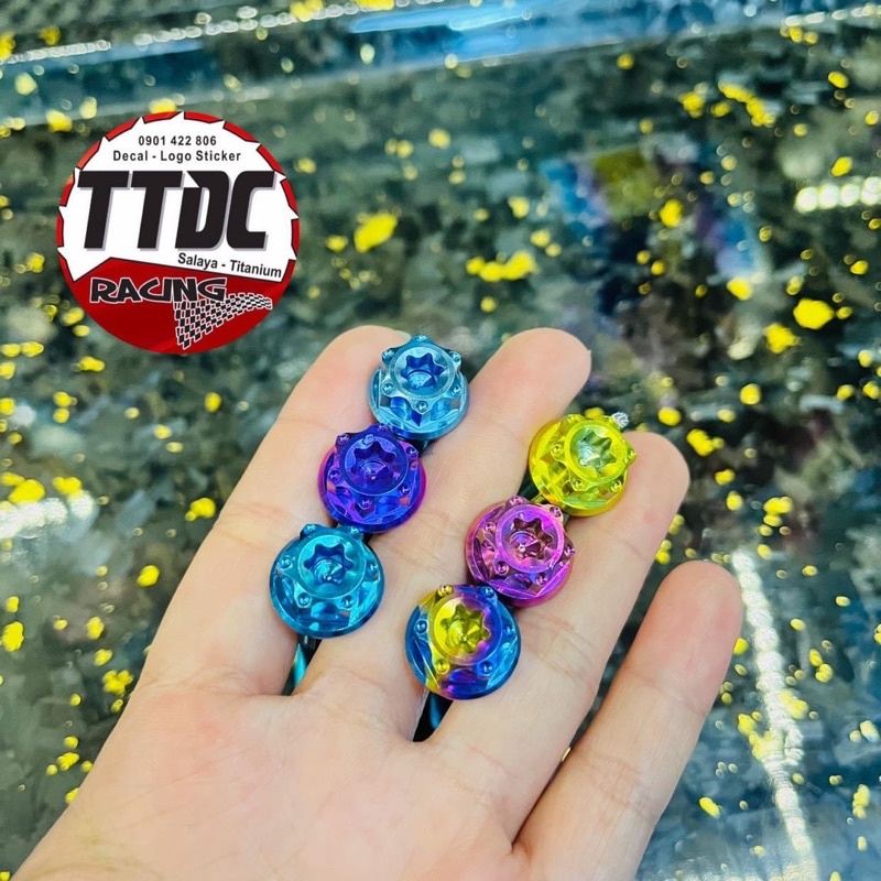 Ốc Titan Gr5 Đầu Salaza 8li gắn nhiều vị trí ✌🇹🇭