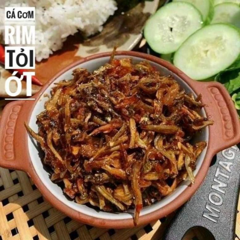 Cá cơm rim tỏi ớt lon 500gram TỪ ĐƠN 50K,  Hàng ngon nhà làm