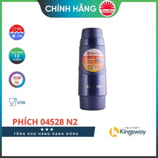 Bình Giữ Nhiệt Rạng Đông RD04528N2 Dung Tích 450 ml, Bình Nước Cầm Tay Thân Nhựa Vai Nhựa