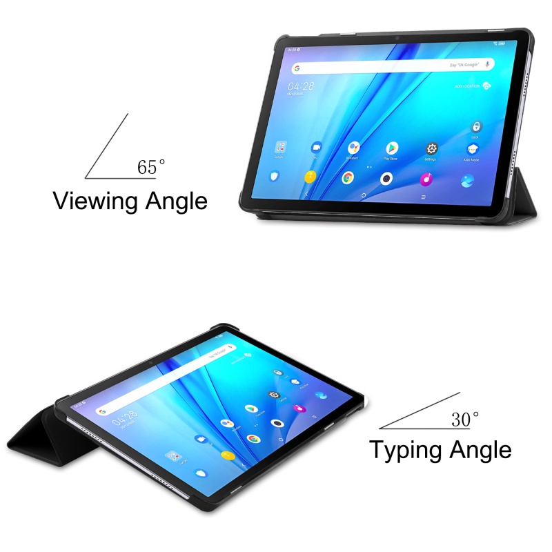 Ốp Máy Tính Bảng Da PU Siêu Mỏng Kiêm Đế Đỡ Cho TCL TAB 10s 5G 2022 10.1"9080G Tab10S 9081X 10.1inch