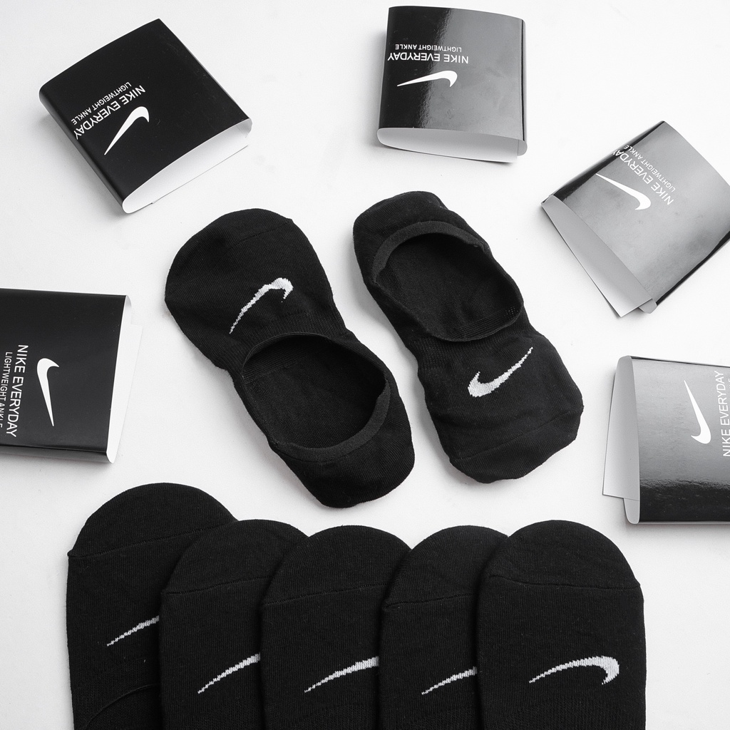 Set 3 đôi vớ/tất lười chất cotton dày dặn, thông thoáng