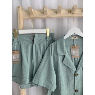 [Sẵn-Ảnh Thật] Set blazer 2 màu pastel siêu đẹp