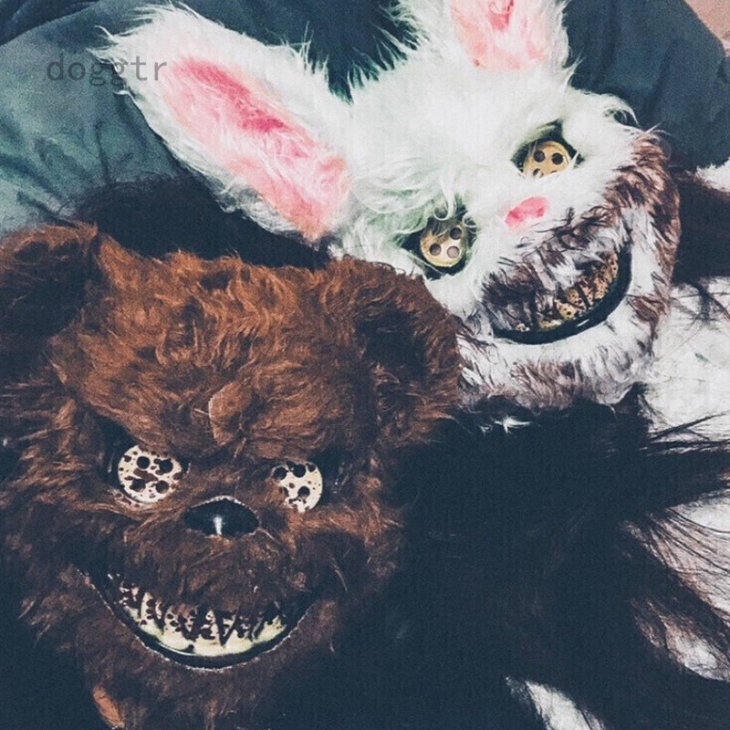Mặt Nạ Thỏ Kinh Dị Hóa Trang Halloween
