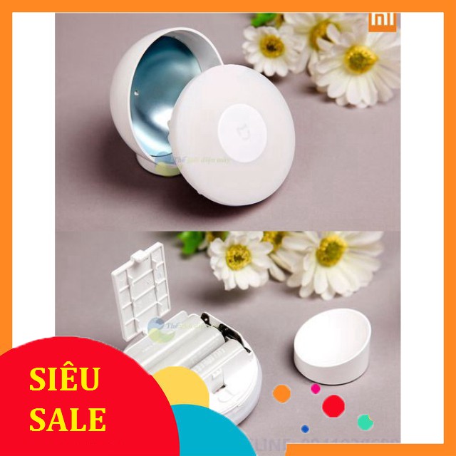 [SiêuRẻ] Đèn ngủ cảm biến Xiaomi Mijia gen 2 MJYD02YL dùng pin AA - Bảo Hành 6 Tháng - Shop Thế Giới Điện Máy .