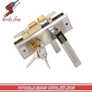Khóa cửa tay gạt việt tiệp 04502