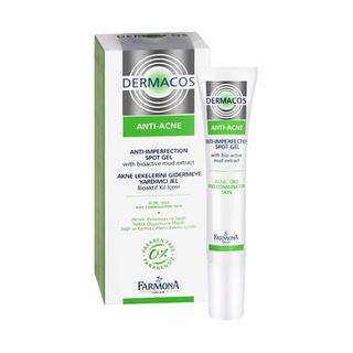 Gel Chấm Mụn Dermacos Farmona Anti Acne Imperfection - Kem giảm Mụn, Chứa Bùn Hoạt Tính