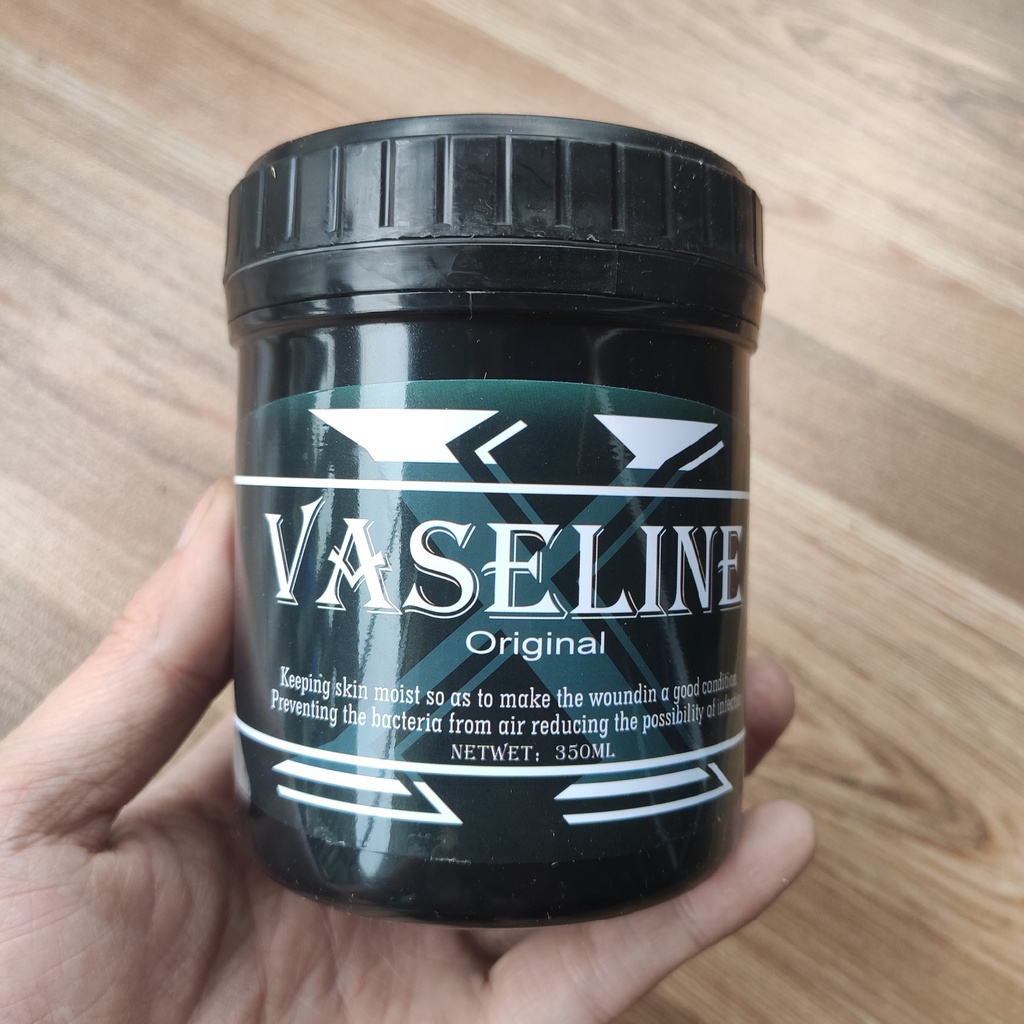Vaseline đen 350gr lau mực xăm