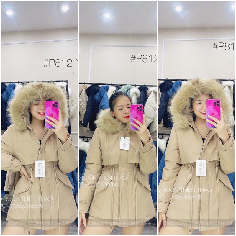 Áo Phao Lót Lông Ngắn 6 Màu Chất Liệu Phao Lót Lông P812 - Thiện Thảo | BigBuy360 - bigbuy360.vn