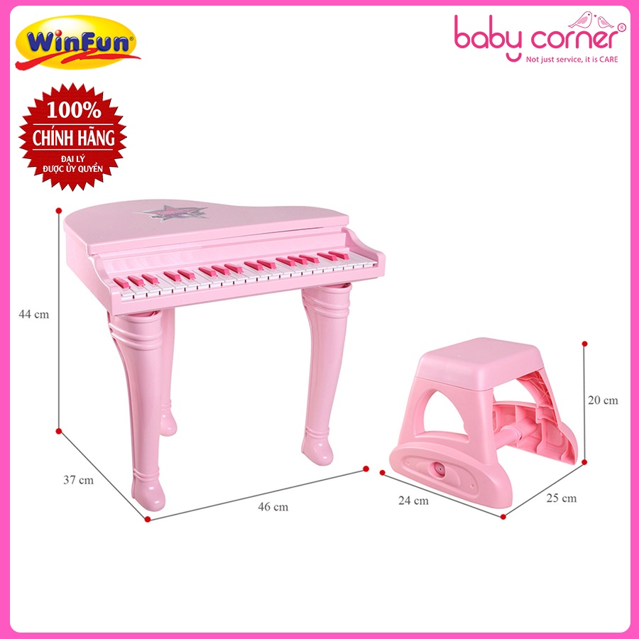 Đàn Piano Cổ Điển Kèm Mic Winfun Cho Bé Từ 3 Tuổi
