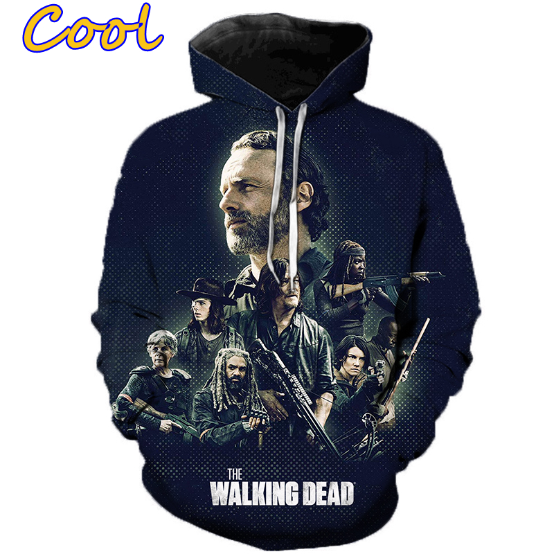 Áo Hoodie In Họa Tiết Phim The Walking Dead 3d Thời Trang Cho Nam Nữ | BigBuy360 - bigbuy360.vn