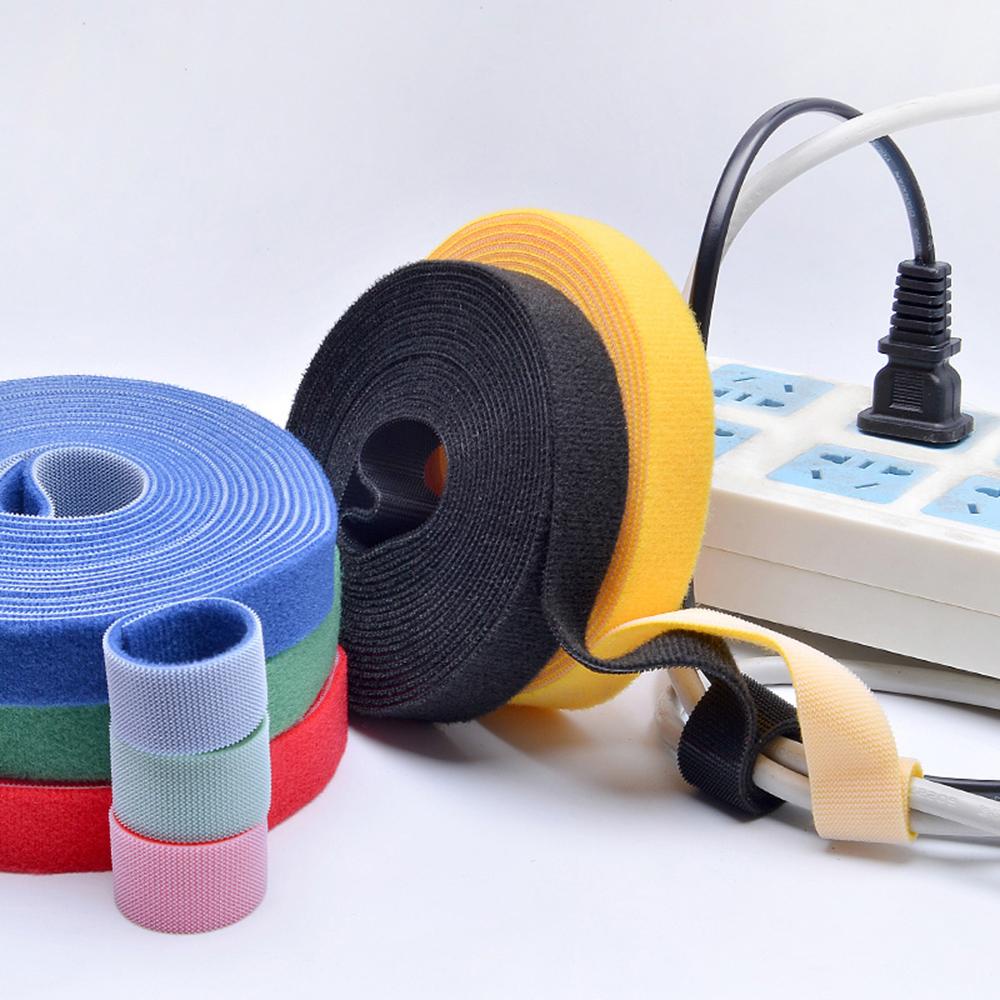 Dây Buộc Cáp Đánh Dấu Nhiều Màu Sắc 1cm * 5m Tiện Dụng