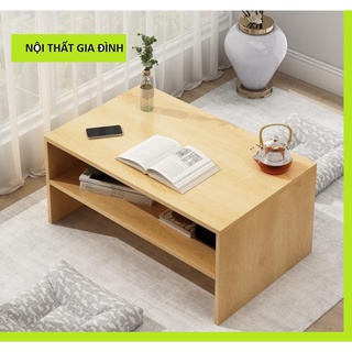 Bàn trà bệt tiếp khách kiểu dáng nhật gỗ mdf17mm