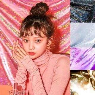 Phông nền, background chụp ảnh vải trơn chụp Studio, Lookbook hoặc Livestream khổ lớn / Tấm Vải Làm Phụ Kiện Chụp Ảnh Ánh Kim Tuyến Lấp Lánh