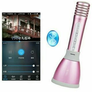 Micro Bluetooth Hát Karaoke Trên Điện Thoại K066
