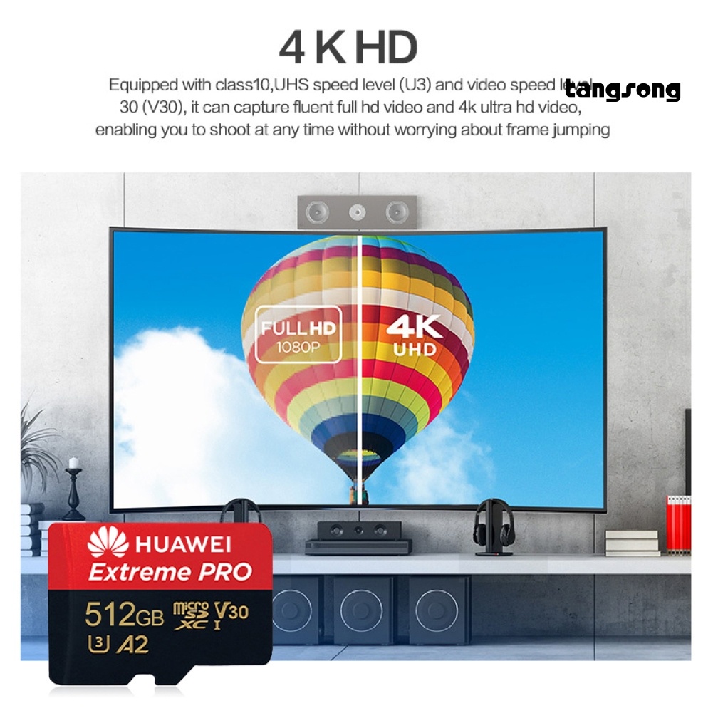 Đầu Đọc Thẻ Nhớ Tf / Micro-Sd Cỡ Lớn Tốc Độ Cao Tiện Dụng Cho Máy Ảnh / Máy Ghi Âm | BigBuy360 - bigbuy360.vn