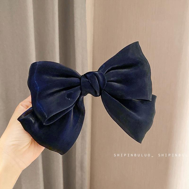 KẸP TÓC NƠ NỬA ĐẦU BẢN LỚN  CÓ SẴN  SIÊU DỄ THƯƠNG, NỮ TÍNH, TIỂU THƯ, KTNĐ.01