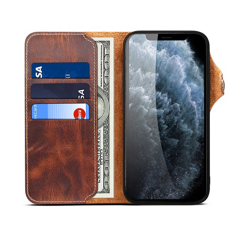Ốp Điện Thoại Da Kèm Ví Nhỏ Cho iPhone 14 Pro Max iPhone 14 Plus 13 12 iPhone14 14Plus 14Pro 14ProMax