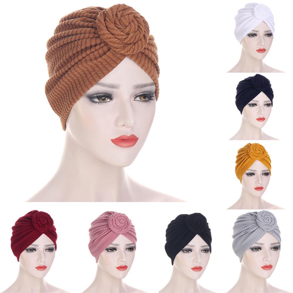 Khăn Trùm Đầu Turban Chất Liệu Cotton Cho Nữ