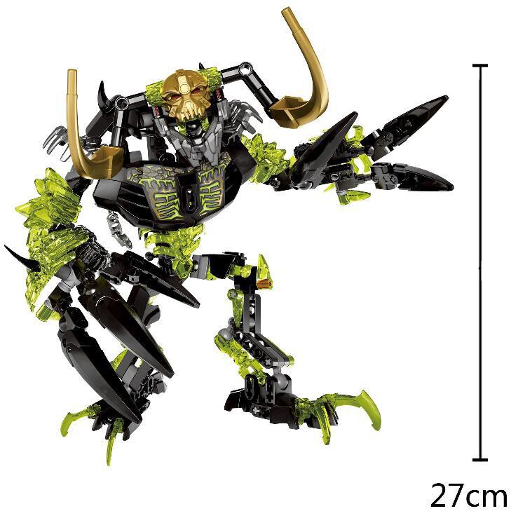 Bộ Xếp Hình Bionicle KSZ 614 Lắp Ráp Kẻ Phá Hủy Umarak 191 Chi Tiết