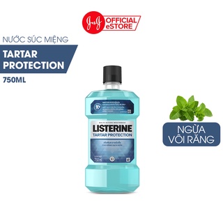 Nước súc miệng ngăn ngừa mảng bám Listerine Tartar Protection 750ml