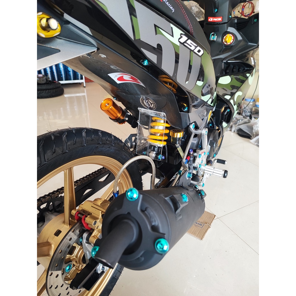 Ốc TiTan Gr5 6ly gắn xe máy