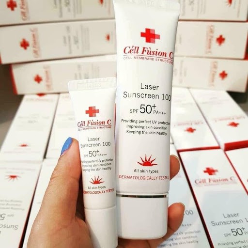 Trả Hàng Oder Kem Chống Nắng Cell Fussion C Toning Sunscreen 100