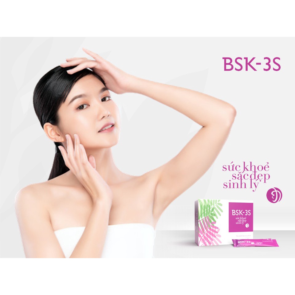 Bsk 3S - Tăng Cường Sức Đề Kháng Hỗ Trợ Nâng Cao Và Cải Thiện Sinh Lý Nữ Giúp Đẹp Da Đẹp Dáng Hộp 20 Gói - Cobo Pharmacy