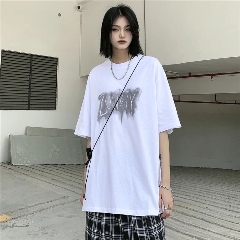 Áo thun tay lỡ nam nữ, áo phông unisex form rộng chất cotton mát mịn thấm hút mồ hôi in hình trái đất lỡ | BigBuy360 - bigbuy360.vn