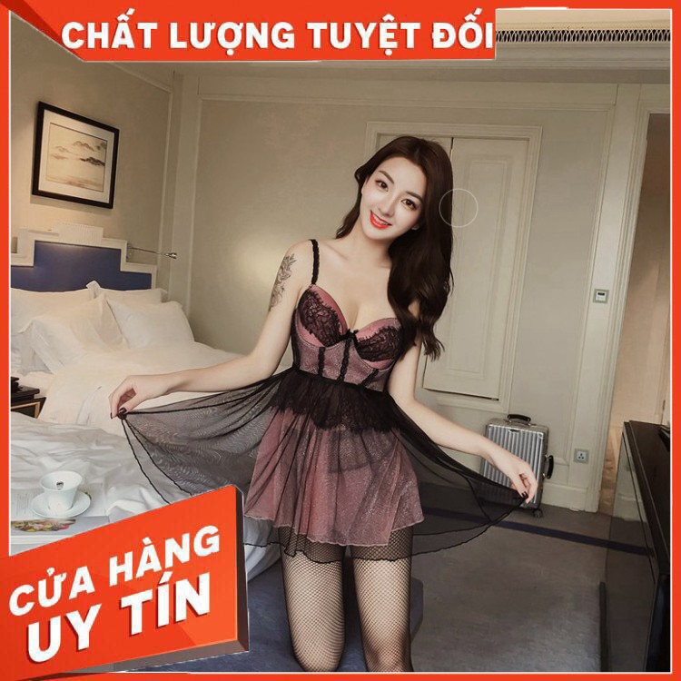 Váy ngủ cúp ngực đẹp gợi cảm - Hàng nhập khẩu