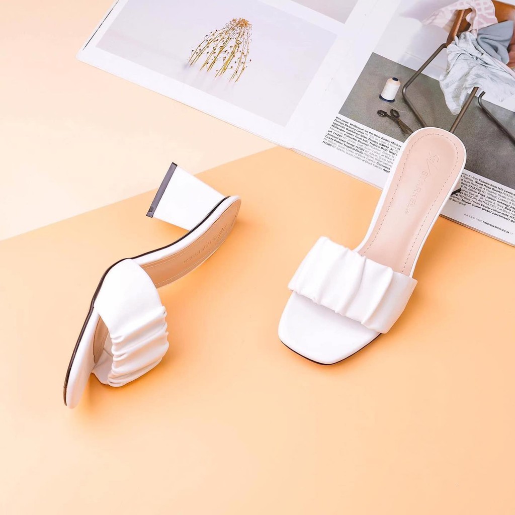 Guốc cao gót quai nhún CỰC XINH cao 6cm - s131