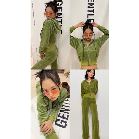 set đồ nhung y2k cực hot