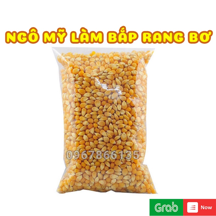 Ngô Mỹ Không Biến Đổi Gen Bắp Mỹ Nổ Làm Bắp Rang Bơ 100G/500G