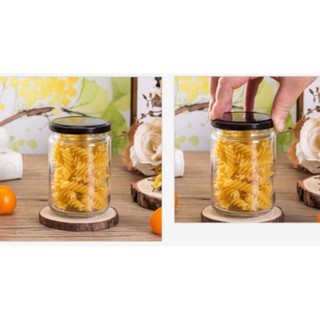 Hũ THỦY TINH nắp thiếc vặn 75ml, 120ML, 150ml, 220ML, 350ml
