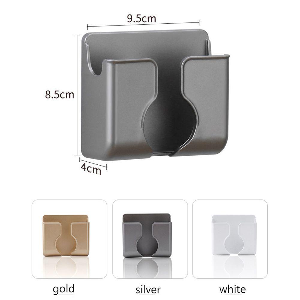1 Hộp Đựng Vật Liệu PS Gắn Tường Không Cần Đục Lỗ Thiết Thực Cho Nhà Tắm