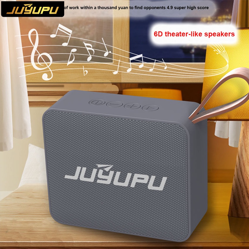 Loa bluetooth TWS 5.2 JUYUPU B0L3 pin trâu bass mạnh âm thanh vòm kháng nước IPX5 thiết kế cầm tay nhỏ gọn