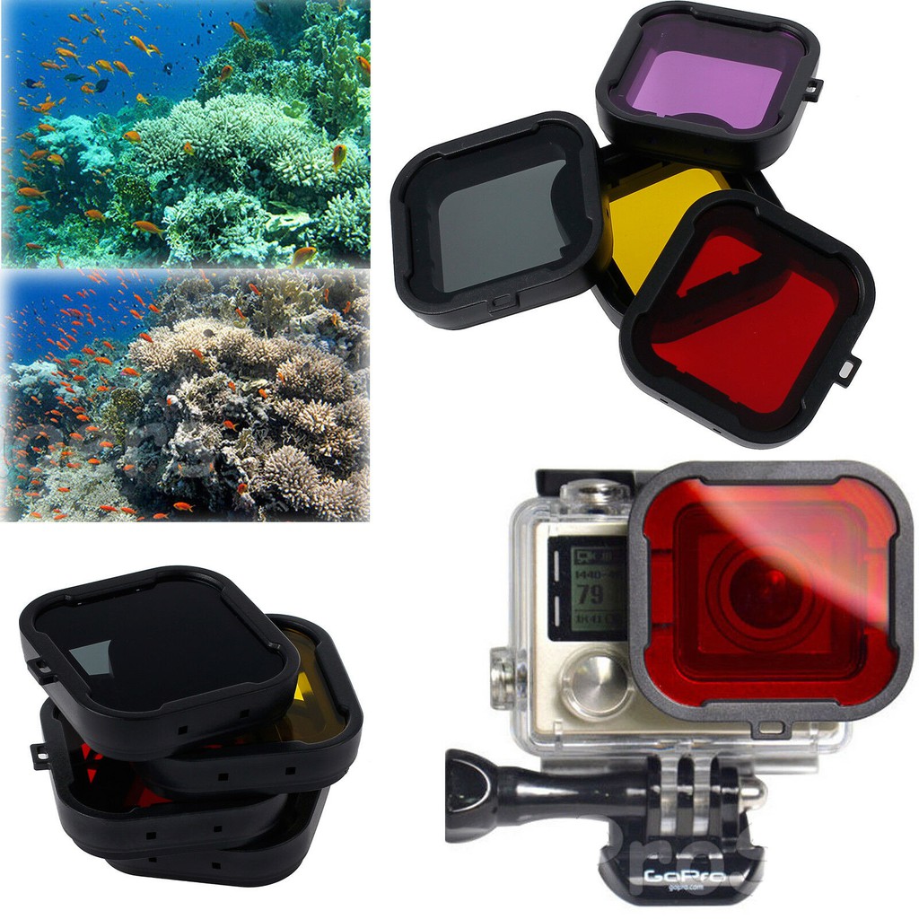 Filter đổi màu cho Gopro hero 4