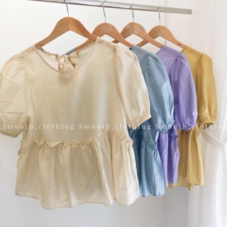 Áo babydoll organza