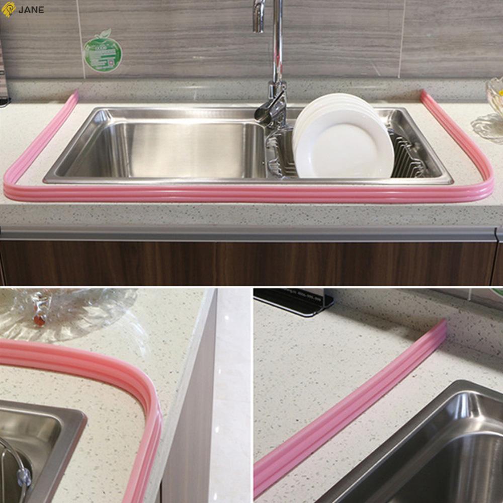 Dải chặn nước bằng silicon dẻo linh hoạt nhiều màu tùy chọn cho vòi hoa sen/ sàn tắm / nhà bếp